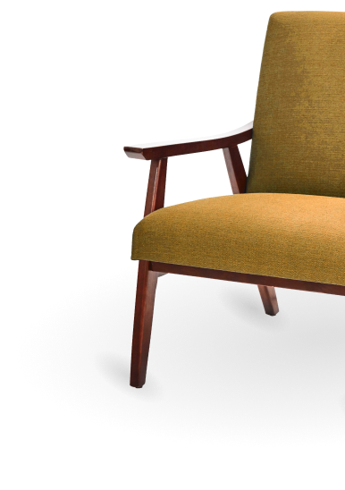 Een beige stoel